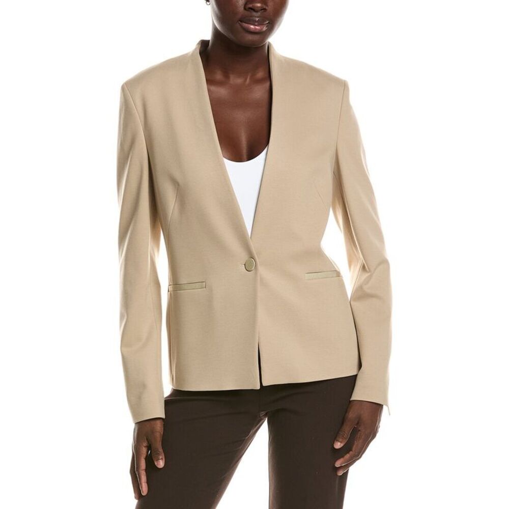 Hugo Boss Womens  Jemma Blazer, Beige